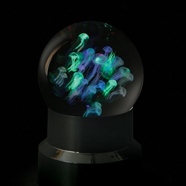 Crystal Moon Jellyfish Sphere (OUT OF STOCK) - ApolloBox