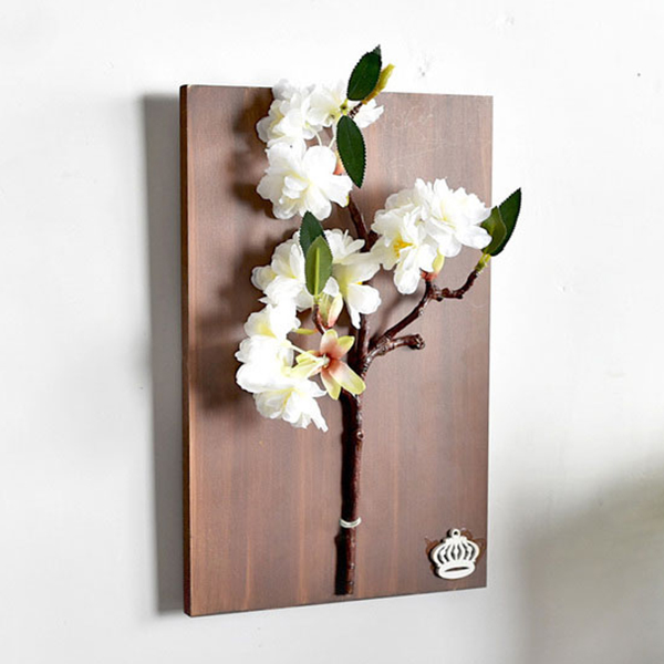 Faux Flower Wall Art ApolloBox