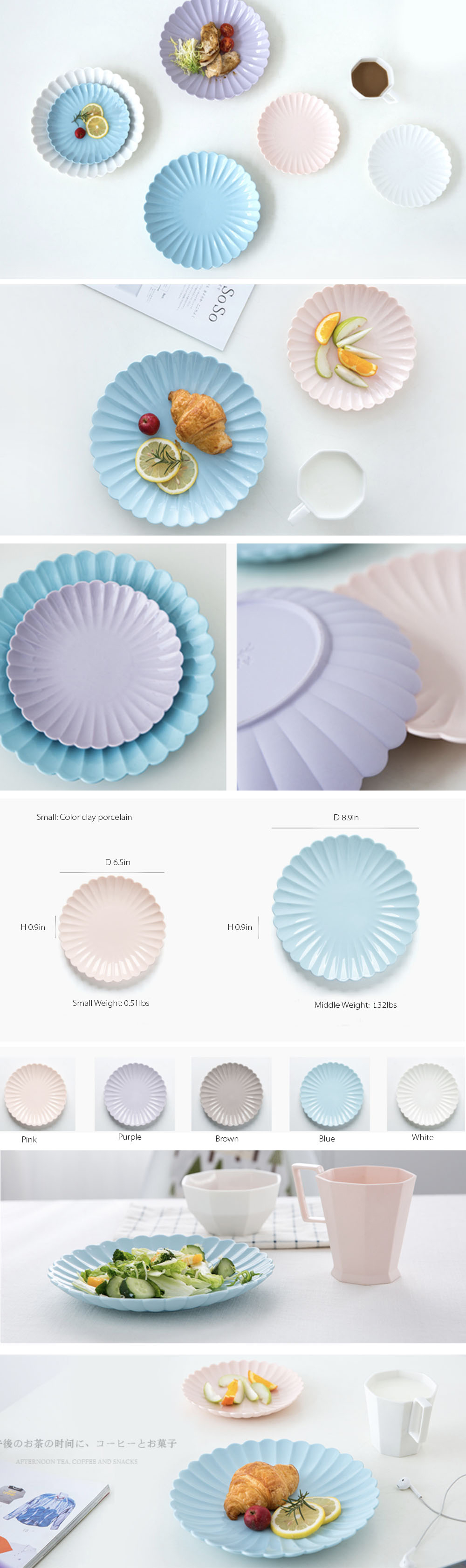 Flower Petal Plate Apollobox