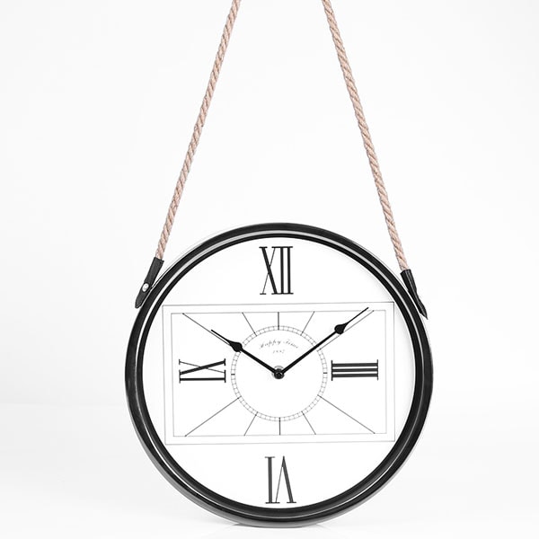 Rope Hanging Wall Clock - ApolloBox